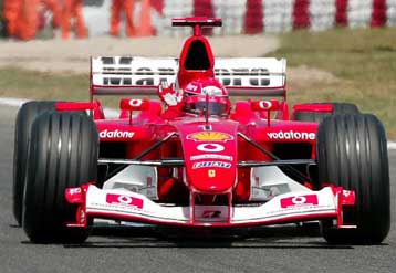 Νίκη για τον Μίκαελ Σουμάχερ και τη Ferrari F2003-GA στο Grand Prix της Βαρκελώνης