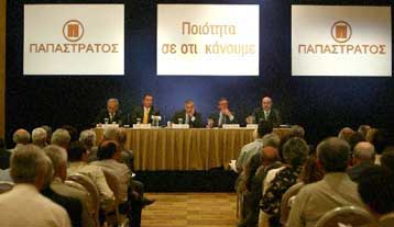 Ευνοϊκή η συμφωνία με την Philip Morris, εκτιμά ο πρόεδρος της Παπαστράτος