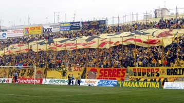 Φωτιά στα γραφεία του Αρη έβαλαν άγνωστοι