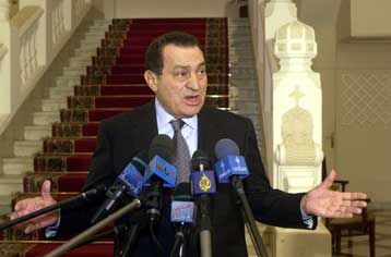 Τηλεφωνική επικοινωνία Μουμπάρακ – Αραφάτ εν όψει της Συνόδου Κορυφής στην Αίγυπτο