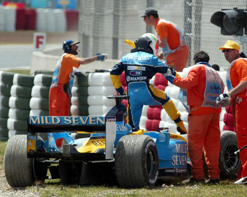 GP Ισπανίας 2003: Η κατάταξη και οι εγκαταλείψεις…