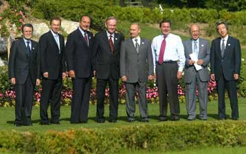 Η G8 ενωμένη μπροστά στην ανοικοδόμηση του Ιράκ και την εφαρμογή του «οδικού χάρτη»