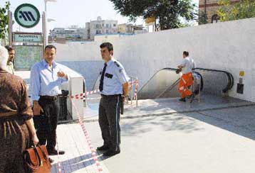 Κλειστός για λίγες ώρες την Τρίτη ο σταθμός του Μετρό «Ακρόπολις»