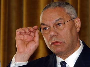 Προειδοποίηση Πάουελ προς Αραφάτ να μην εμποδίσει την ειρηνευτική διαδιακασία