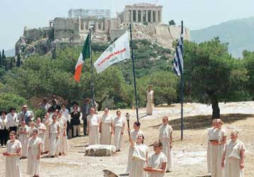Ξεκίνησε το ταξίδι της για το Δουβλίνο η «φλόγα της ελπίδας»