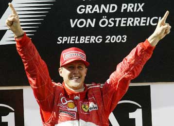 Μέχρι το 2006 θα παραμείνει στη Φεράρι ο Μίκαελ Σουμάχερ