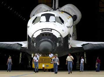 Στις αρχές του 2004 θα ξαναρχίσουν οι αποστολές των διαστημικών λεωφορείων