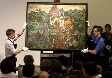 Τιμή-ρεκόρ για έργο του Σίλε σε δημοπρασία των Sothebys του Λονδίνου