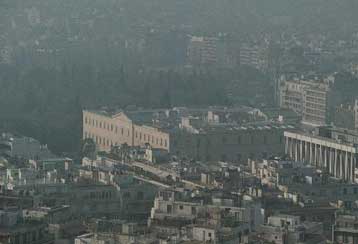 Τα αυξημένα επίπεδα όζοντος επέστρεψαν στην Αθήνα