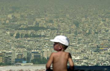 Στο «κόκκινο» αρκετές περιοχές του Λεκανοπεδίου λόγω των αιωρούμενων σωματιδίων