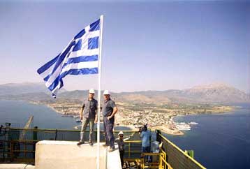 Έτοιμος ο πρώτος πυλώνας της Γέφυρας Ρίου – Αντιρρίου