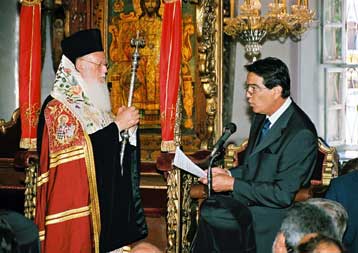 Θερμή υποδοχή για τον Πατριάρχη στη Λήμνο – Με αιχμές το μήνυμα του