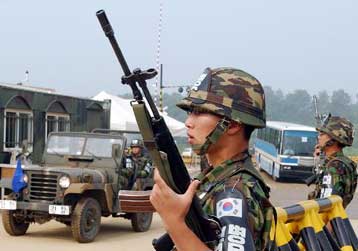 Ανταλλαγή πυρών στην αποστρατιωτικοποιημένη ζώνη Νοτίου και Βορείου Κορέας