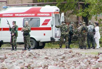 Τρεις νεκροί από ισχυρή έκρηξη σε αστυνομικό τμήμα στο Νταγκεστάν