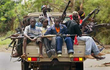 Σκληρές συγκρούσεις μεταξύ ανταρτών και δυνάμεων ασφαλείας στη Λιβερία