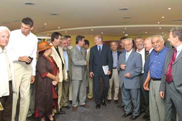 Ενημέρωση βουλευτών του ΠΑΣΟΚ για θέματα εξωτερικής πολιτικής από τον Γ.Παπανδρέου