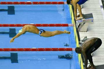 Έβδομη η ελληνική ομάδα κολύμβησης στον τελικό της σκυταλοδρομίας 4Χ200