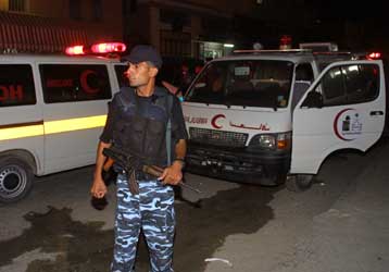 Επτά τραυματίες από ισχυρή έκρηξη κοντά σε παλαιστινιακή φυλακή