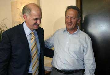 Στήριξη στις προτάσεις Σκανδαλίδη για τον εκλογικό νόμο παρείχε ο Γιώργος Παπανδρέου