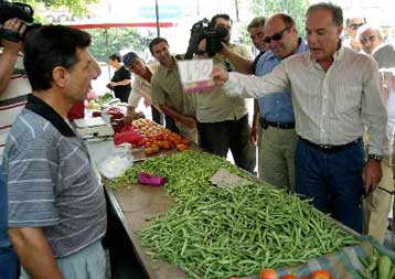 Ομαλοποίηση της αγοράς οπωροκηπευτικών τον Ιούλιο διαπίστωσε το Παρατηρητήριο Τιμών