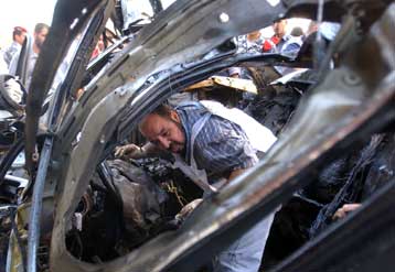 Δύο νεκροί από έκρηξη παγιδευμένου αυτοκινήτου σε προάστιο νότια της Βηρυτού