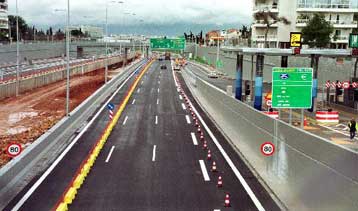 Κυκλοφοριακές ρυθμίσεις στην Αττική Οδό τη Δευτέρα και την Τρίτη