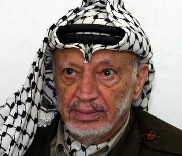 Λεκτική επίθεση Γιασέρ Αραφάτ κατά του Ισραήλ για την επιδρομή στη Ναμπλούς