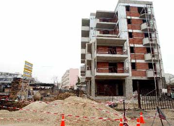 Αυξημένη η οικοδομική δραστηριότητα το πρώτο τετράμηνο του 2003