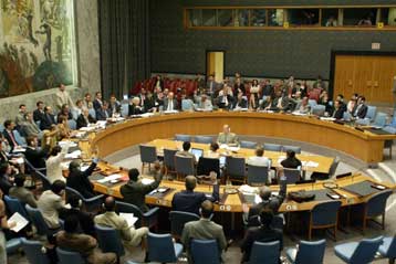 Το Συμβούλιο Ασφαλείας των Ηνωμένων Εθνών ενέκρινε το ιρακινό Κυβερνητικό Συμβούλιο