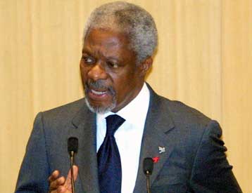 Η επίθεση στη Βαγδάτη δεν θα διακόψει το έργο του ΟΗΕ στο Ιράκ, διαβεβαιώνει ο Κ.Ανάν