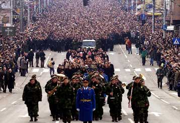 Ενώπιον της σερβικής Δικαιοσύνης 44 άτομα για τη δολοφονία του Ζόραν Τζίντζιτς