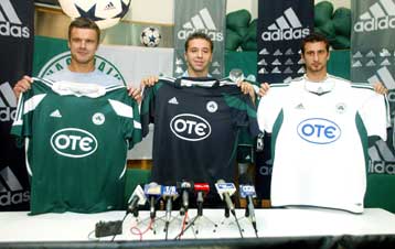 Τη φανέλα της ομάδας για την καινούρια περίοδο παρουσίασε η ΠΑΕ Παναθηναϊκός