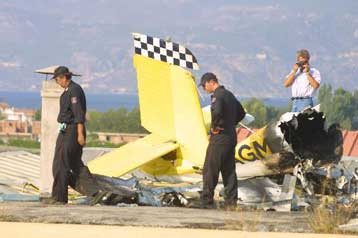 Δύο νεκροί από πτώση μονοκινητήριου αεροσκάφους κοντά στην Κόρινθο