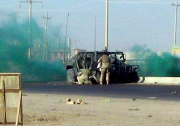 Επίθεση με ρουκέτες εναντίον οχημάτων μεταφοράς προσωπικού στην πόλη Ραμάντι του Ιράκ