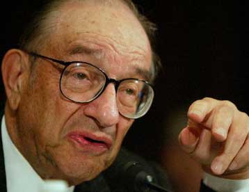 Κατά του πληθωριστικού στόχου ως «πυξίδα» νομισματικής πολιτικής ο Αλαν Γκρίνσπαν