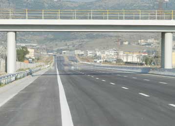 Στην κυκλοφορία την Παρασκευή η εξωτερική περιφερειακή οδός της Θεσσαλονίκης