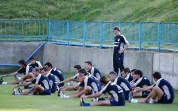 Κανονικά στην προπόνηση της εθνικής Αντζας και Γιαννακόπουλος