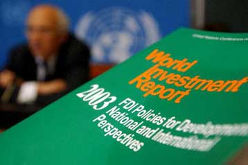 Μείωση στις εισροές ξένων επενδύσεων στην Ελλάδα το 2002