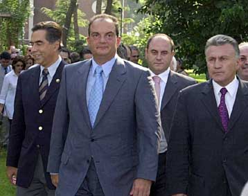 Το χώρο της Διεθνούς Έκθεσης Θεσσαλονίκης επισκέφθηκε το Σάββατο ο Κ.Καραμανλής