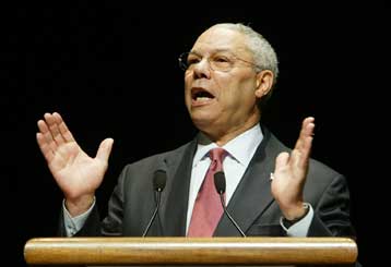 Μη ρεαλιστικές χαρακτηρίζει ο Κόλιν Πάουελ τις προτάσεις της Γαλλίας για το Ιράκ