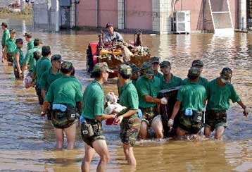 Στους 84 οι νεκροί στη Νότιο Κορέα από το πέρασμα του τυφώνα Μαέμι