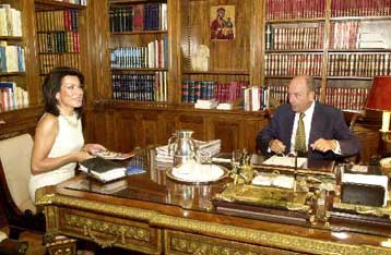 Η πορεία της Ολυμπιακής προετοιμασίας στη συνάντηση Στεφανόπουλου-Αγγελοπούλου