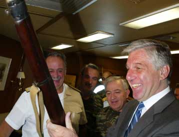 Με επιτυχία ολοκληρώθηκε η εθνική διακλαδική άσκηση «Παρμενίων 2003»