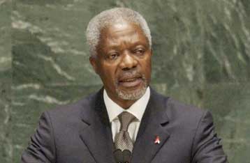 Η νίκη κατά της τρομοκρατίας δεν επιτυγχάνεται μόνο διά των όπλων, δηλώνει ο Κ.Ανάν