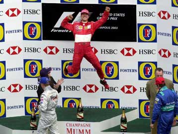 Πρώτος και στο Grand Prix της Ιντιανάπολις ο Μίκαελ Σουμάχερ