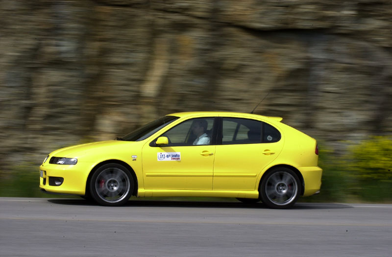 Εκδηλώσεις για το κοινό με Seat Leon Cupra R στην πίστα των Σερρών…