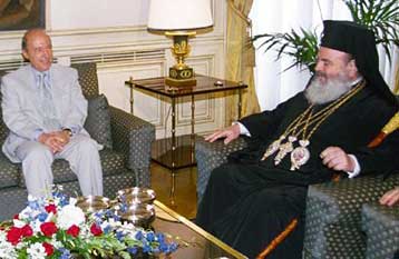 Συνάντηση Σημίτη – Χριστόδουλου αναμένεται στα τέλη Οκτωβρίου