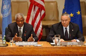 Επιφυλάξεις Ανάν επί του αναθεωρημένου σχεδίου ψηφίσματος των ΗΠΑ για το Ιράκ