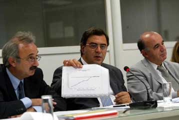 Κατατέθηκε τη Δευτέρα στη Βουλή το προσχέδιο του προϋπολογισμού για το 2004