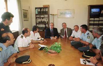 Συμπαράσταση στις διεκδικήσεις των Σωμάτων Ασφαλείας εξέφρασε ο Ν.Κωνσταντόπουλος